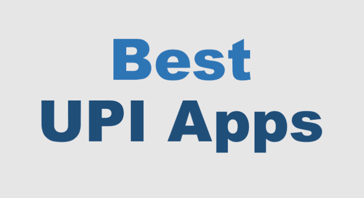 best upi apps