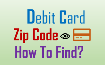 debit card zip code