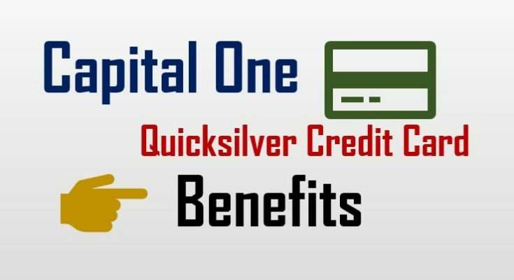 Capital one quicksilver rewards credit card