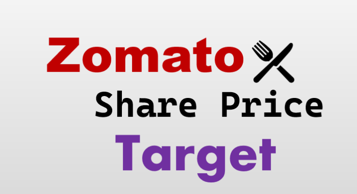 zomato share price target